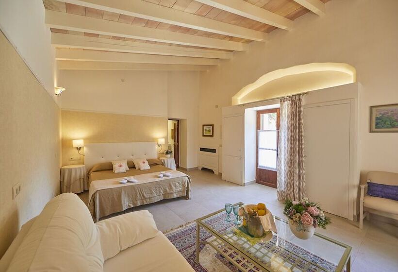 Номер Стандарт с Террасой, Rural S Olivaret & Spa