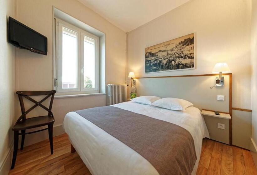 اتاق استاندارد یک نفره, Contact Hôtel Du Commerce Et Son Restaurant Côte à Côte