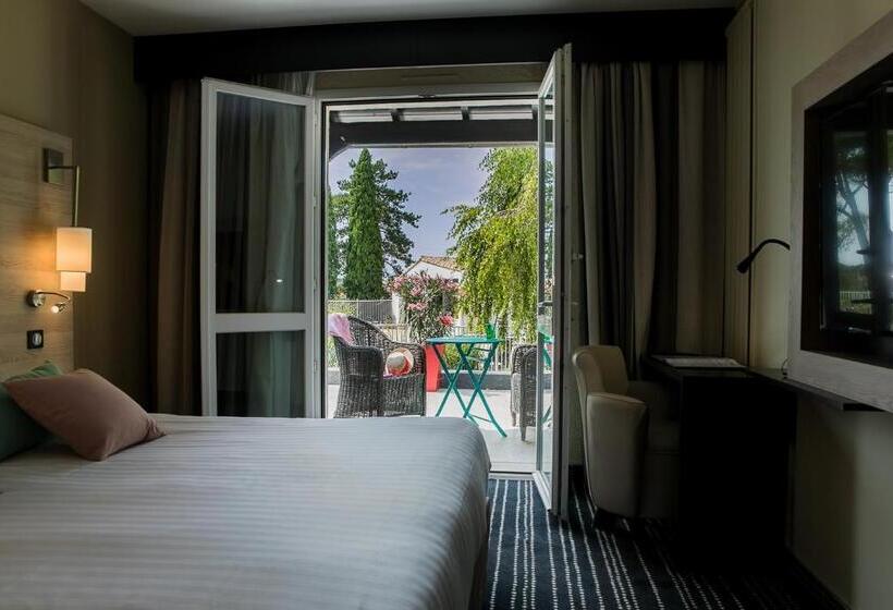 Номер Superior с Террасой, Logis Le Rabelais Hôtel  Restaurant   Spa