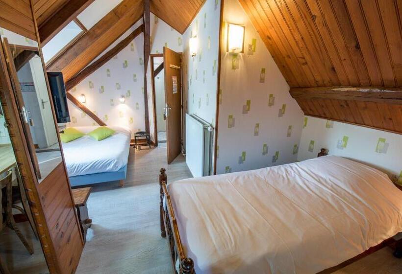 Номер Стандарт Трехместный, Logis Auberge De La Plaine
