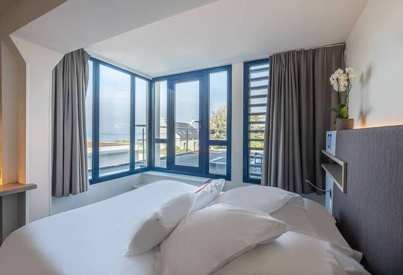 Номер Стандарт Вид на Море, Hostellerie De La Pointe Saint Mathieu   Spa & Restaurant