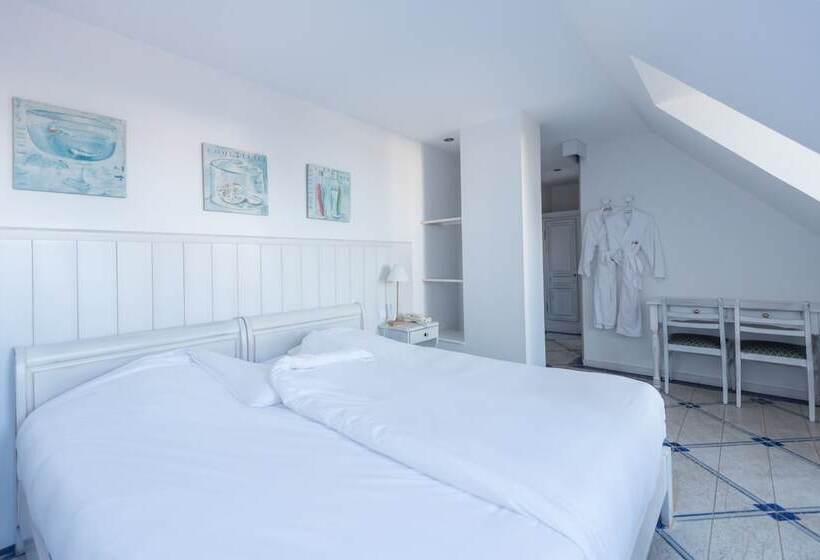 带海景的标准房, Hostellerie De La Pointe Saint Mathieu   Spa & Restaurant