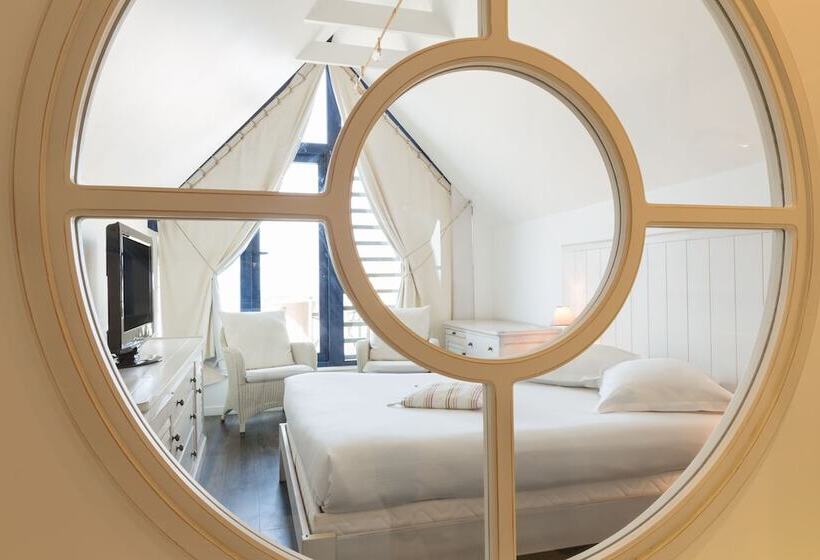 带海景的标准房, Hostellerie De La Pointe Saint Mathieu   Spa & Restaurant