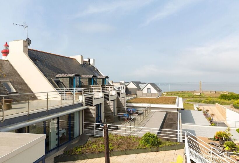 带海景的标准房, Hostellerie De La Pointe Saint Mathieu   Spa & Restaurant