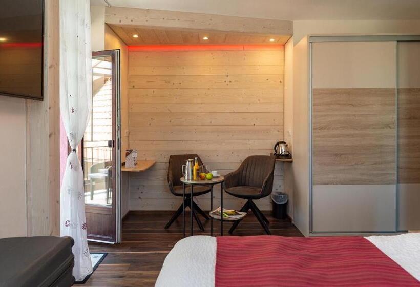Номер Стандарт Вид на Сад, Logis Hotel Des Vosges
