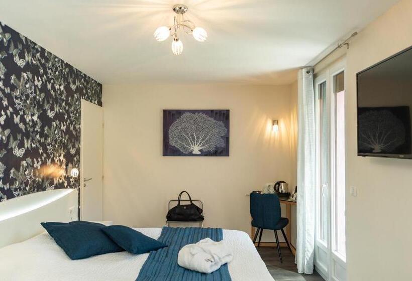 标准房带园景, Logis Hotel Des Vosges