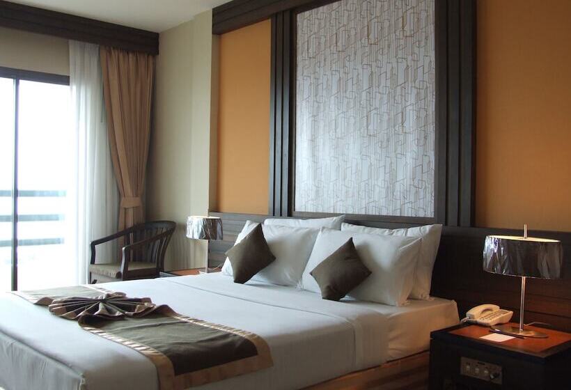 Quarto Superior Vista Mar Lateral, Grand Jomtien Palace Hotel   Sha Extra Plus