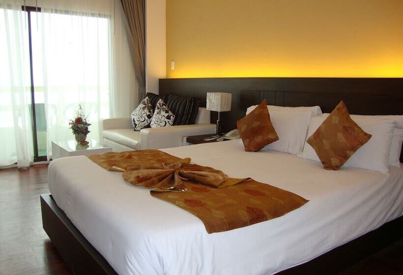 Quarto Deluxe Vista Mar, Grand Jomtien Palace Hotel   Sha Extra Plus
