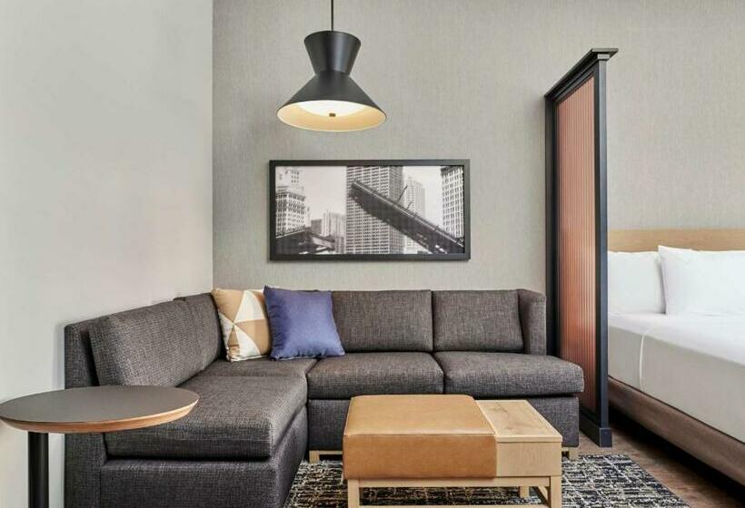 Quarto Standard Cama King, Hyatt Place Chicago Medical/university District