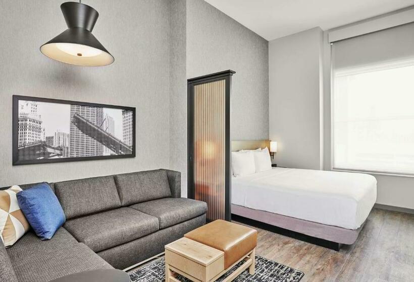 Quarto Standard Cama King para Deficientes, Hyatt Place Chicago Medical/university District