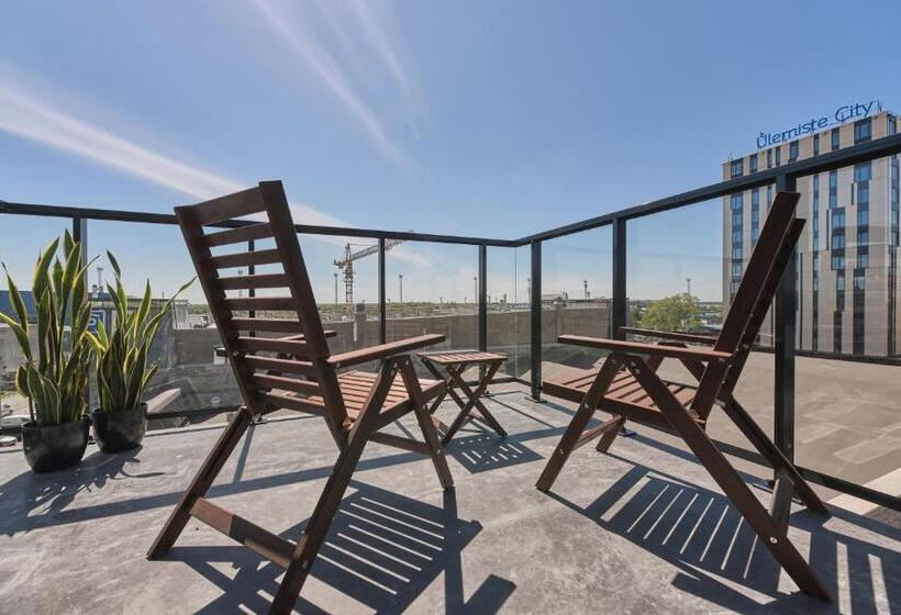 آپارتمان 1 خوابه با بالکن, ülemiste City Residences