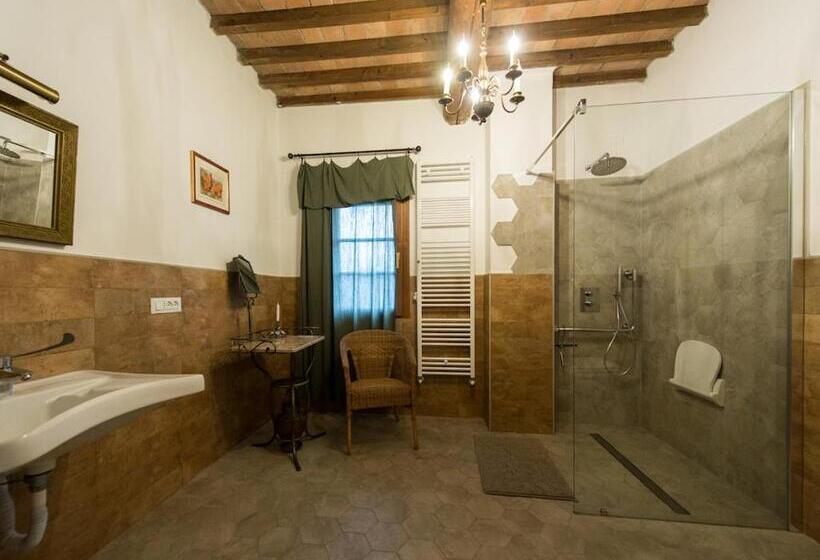 バルコニー付きデラックスルーム, Agriturismo I Moricci