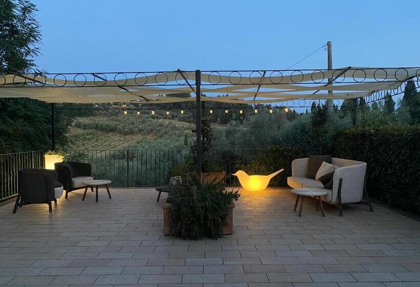 バルコニー付きデラックスルーム, Agriturismo I Moricci
