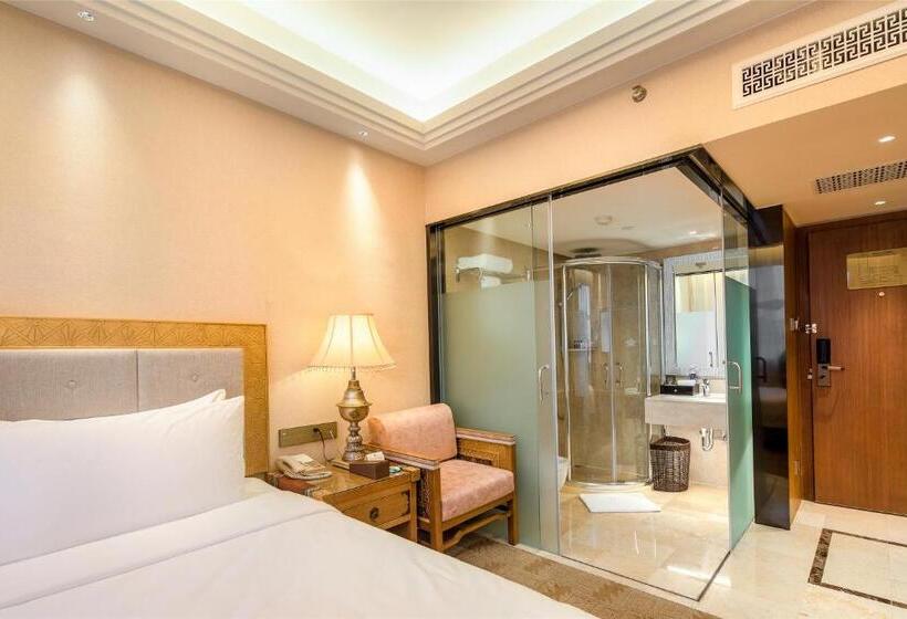اتاق استاندارد یک نفره, Chengdu Tibetan Hotel Free Welcome Tibetan Tea