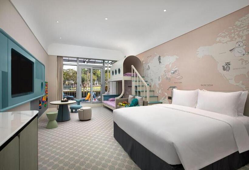スタンダード４人部屋, Xiamen International Seaside Hotel Free Welcome Fruit& Mini Bar