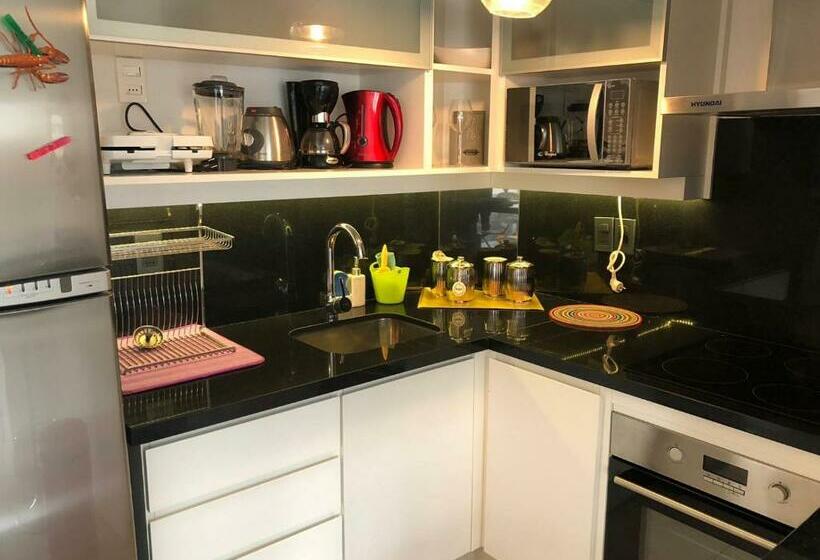 Апартаменты 1 Спальня Вид на Море, Punta Del Este Lux Tower