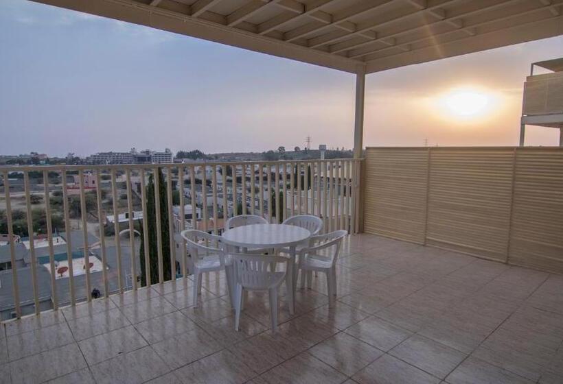 شقة غرفة نوم واحدة مزودة بشُرفة, Seven Garden Alhada Suites
