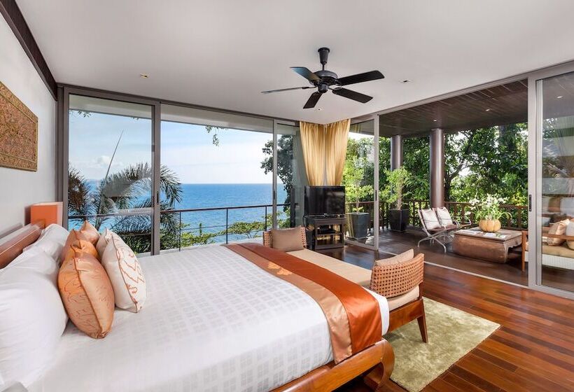 اتاق استاندارد با چشم‌انداز دریا, Trisara Villas & Residences Phuket