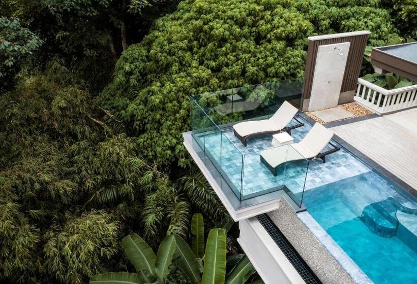 سوییت جونیور با چشم‌انداز دریا, Trisara Villas & Residences Phuket