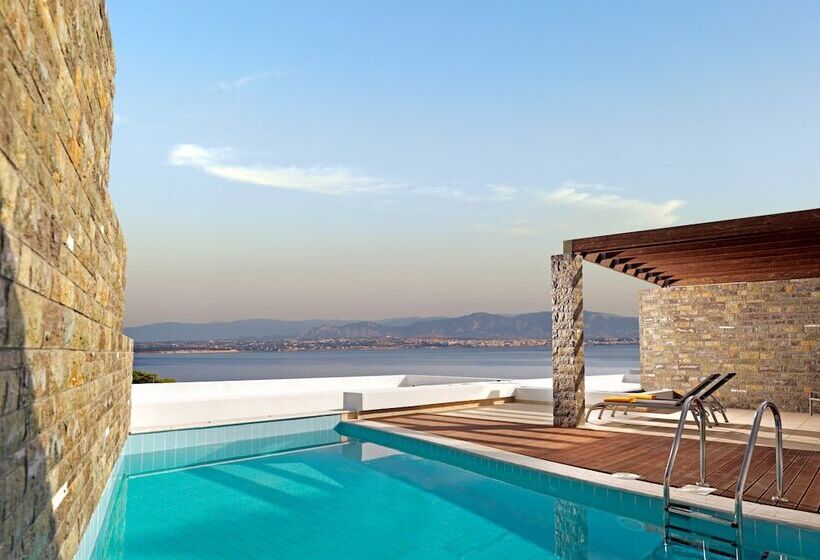 Люкс Deluxe Вид на Море, Wyndham Loutraki Poseidon Resort