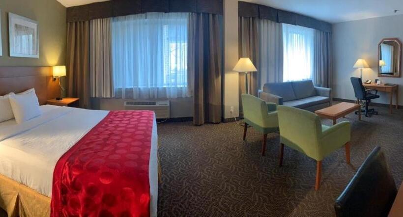 キングサイズベッドのスイートルーム, Ramada Plaza By Wyndham Montreal