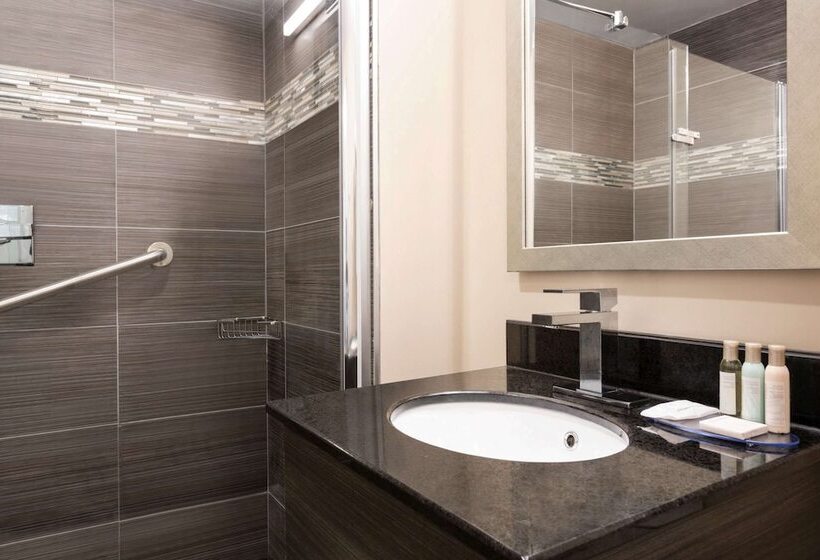 ２ダブルベッドのスタンダードルーム, Ramada Plaza By Wyndham Montreal