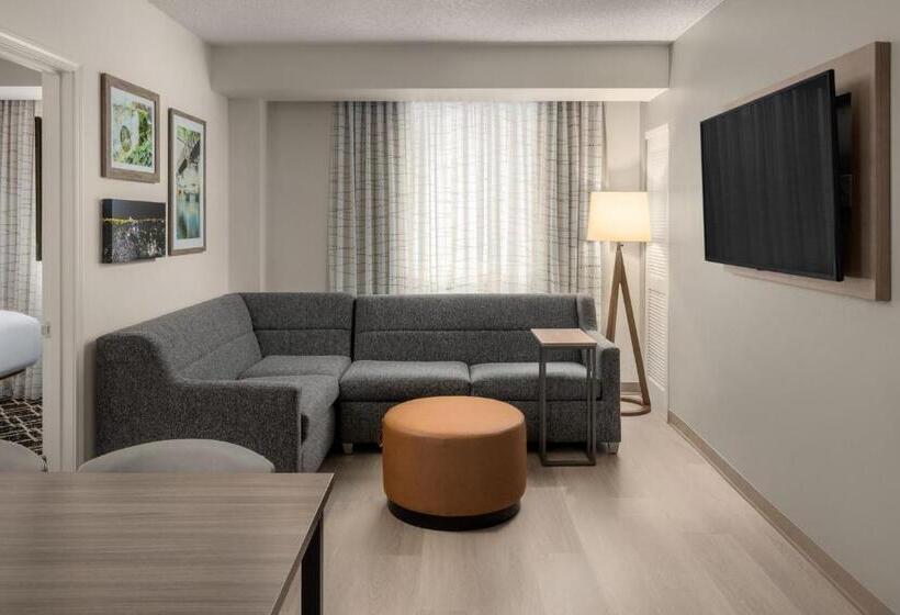 침실 2개 스위트, Residence Inn Portland Downtown/riverplace
