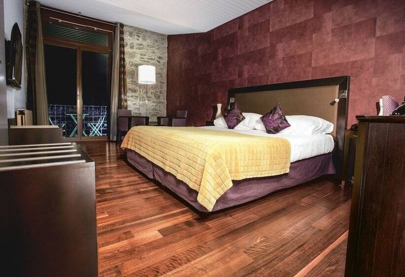 اتاق لوکس با چشم‌انداز دریاچه, Rivage Hotel Restaurant Lutry