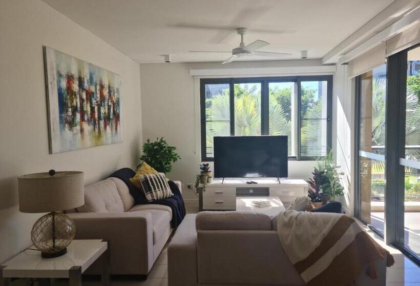 2침실 아파트 정원 전망, Darwin Waterfront Short Stay Apartments