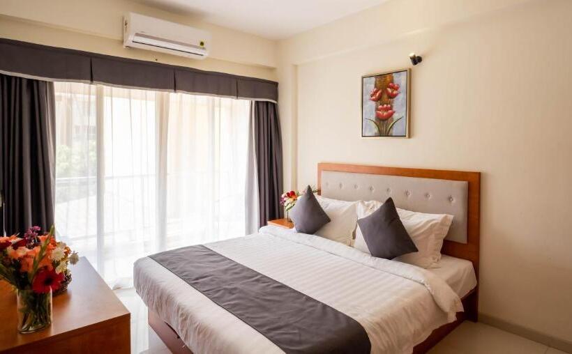 스탠다드 룸 킹사이즈 침대, Reemz Beach Heaven , Anjuna