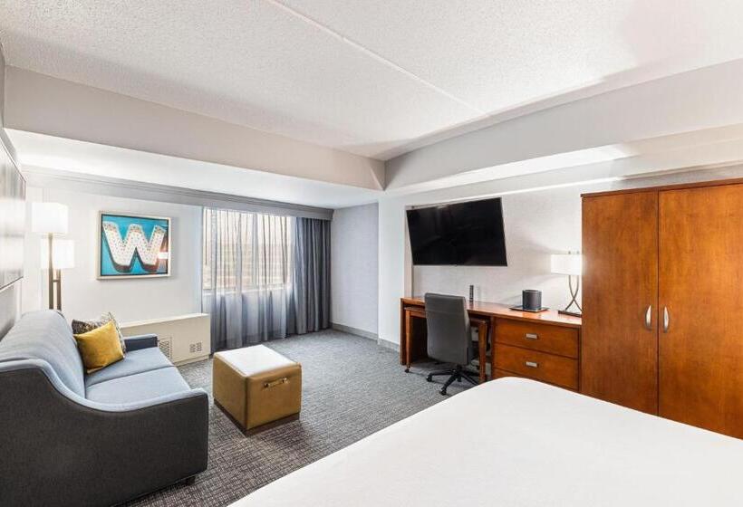 스탠다드 룸 킹사이즈 침대, Courtyard By Marriott Boston Waltham