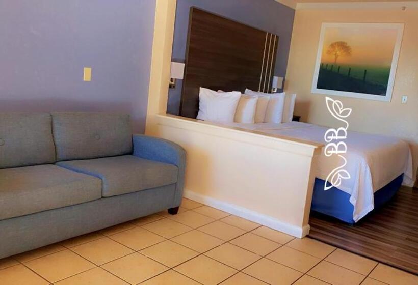 Люкс Deluxe Кровать Кинг, Days Inn & Suites By Wyndham Braunig Lake