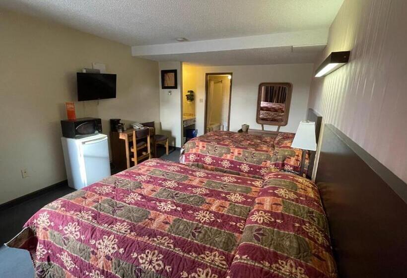 Номер Стандарт 2 Двуспальные Кровати, Circle 6 Motel
