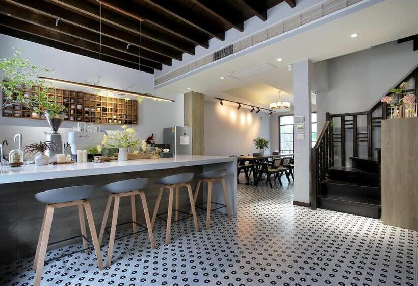 패밀리 룸, Shanghai Downtown Hills Boutique Guesthouse   Near Metro Line 7, Exit 3, Changping Road