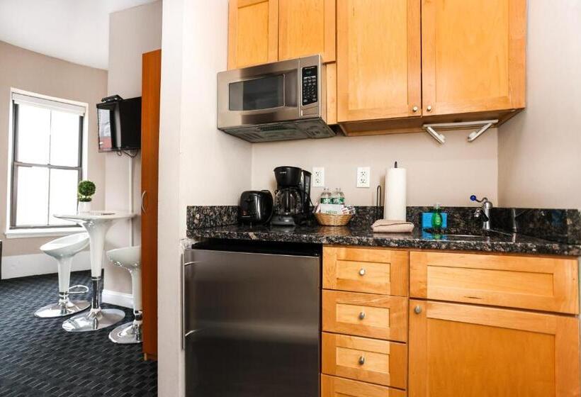스탠다드 스튜디오, Stylish Studio In Boston Brownstone, C.ave #21