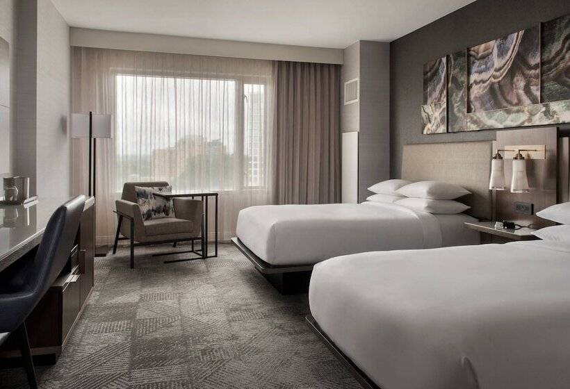 Номер Стандарт 2 Двуспальные Кровати, Bethesda North Marriott Hotel & Conference Center