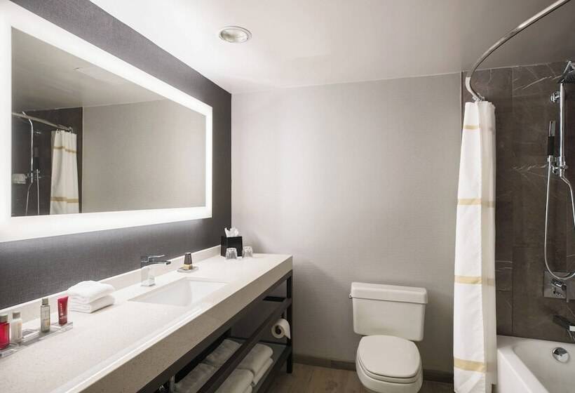 Quarto standart cama de casal, Courtyard By Marriott Chicago At Medical District Uic