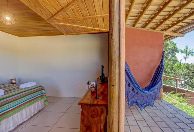 اتاق استاندارد با بالکن, Pousada Pedra Alta