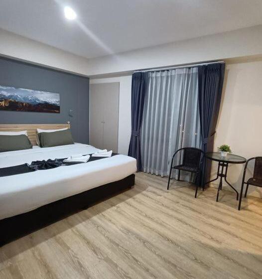 带大床的豪华间, Tisa Hotel Udonthani