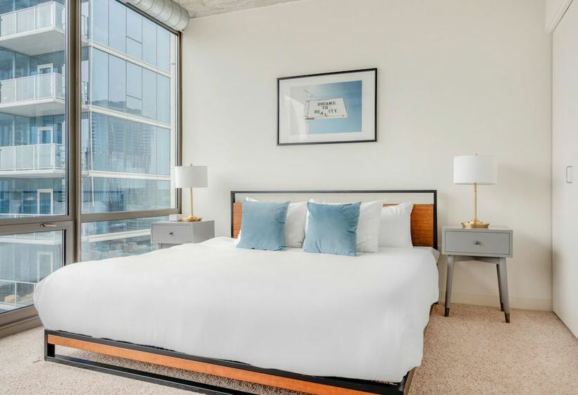 2-Bedroom Classic Apartment, Kasa South Loop Chicago