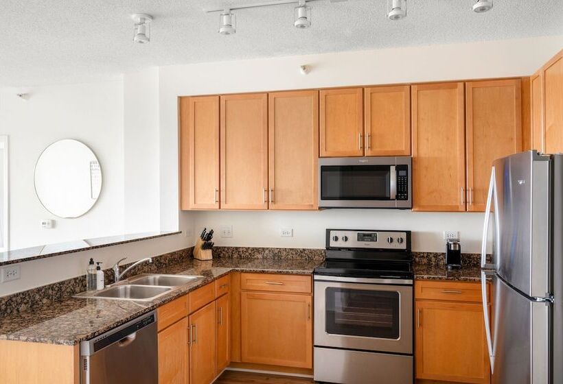 1 Szobás Superior Apartman, Kasa South Loop Chicago