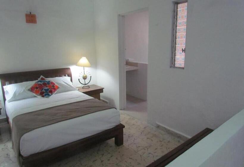 エコノミールーム, Casa Del Solar Centro Cozumel   Wifi Gratuito Fibra óptica 200 Mbps