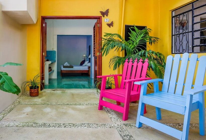 ファミリーステューディオ, Casa Del Solar Centro Cozumel   Wifi Gratuito Fibra óptica 200 Mbps