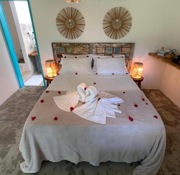 Номер Deluxe Кровать Кинг, Pousada Paraiso Carneiros