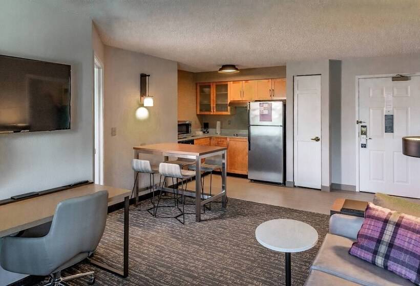 带2个卧室的套房, Residence Inn By Marriott Anchorage Midtown