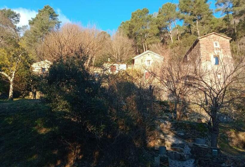 标准间带山景, Au Mas Des Sources Cevenol