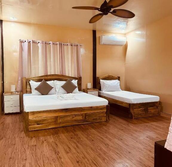 Семейный Номер Вид на Сад, Loboc Cool River Resort