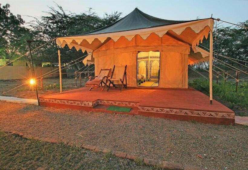 Deluxe Tent, Bhadrawati   A Riverside Safari Lodge Ranthambore