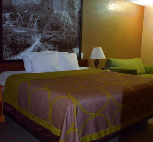 Стандартный Номер Кровать Кинг, Super 8 By Wyndham Fort Chiswell Wytheville Area