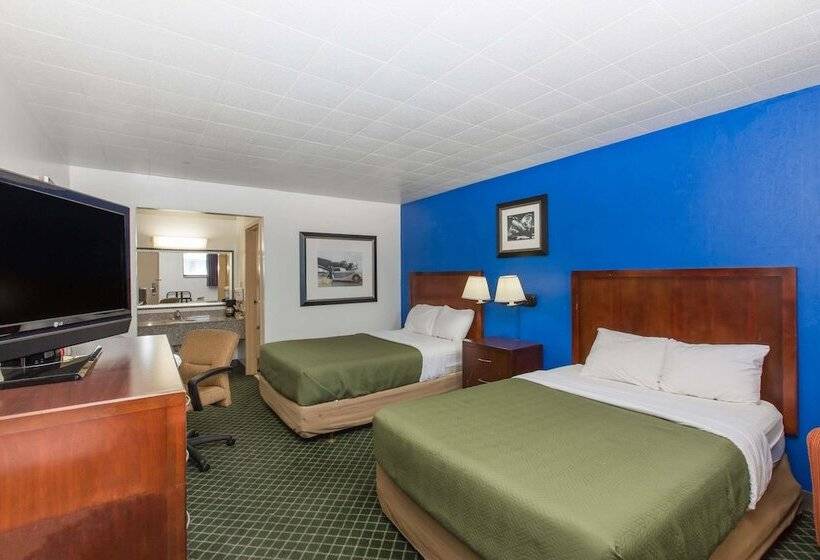 스탠다드 룸 더블 침대 2개, Travelodge By Wyndham Great Bend
